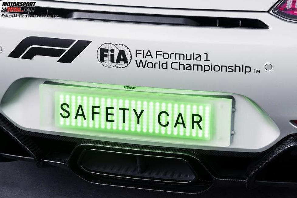 Mercedes-AMG GT R, das neue Safety Car der Formel-1-Saison 2018
