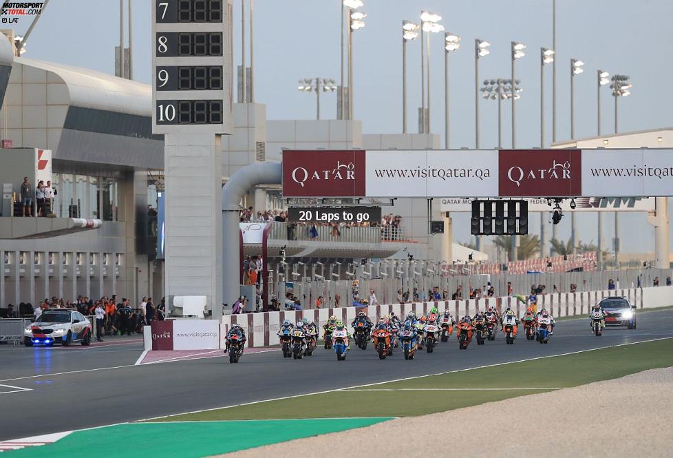 Moto2 Start in Katar