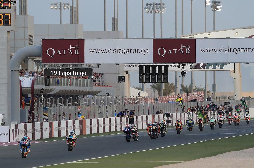 Moto2 Start in Katar