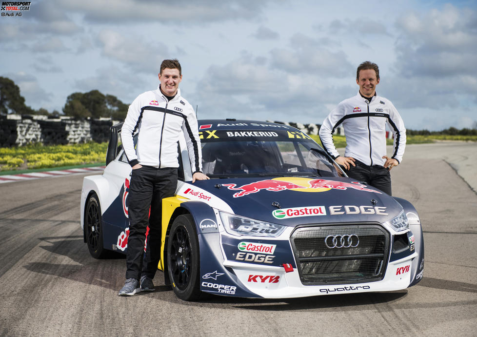 Andreas Bakkerud und Mattias Ekström (EKS RX) 