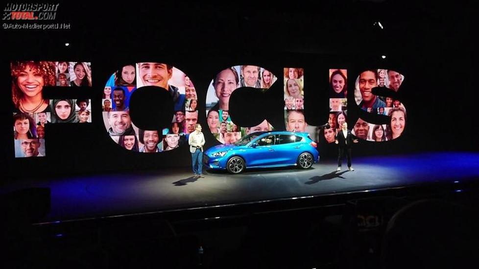 Weltpremiere des Ford Focus 2018 in London 