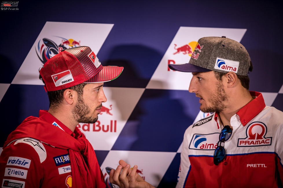 Andrea Dovizioso und Jack Miller 