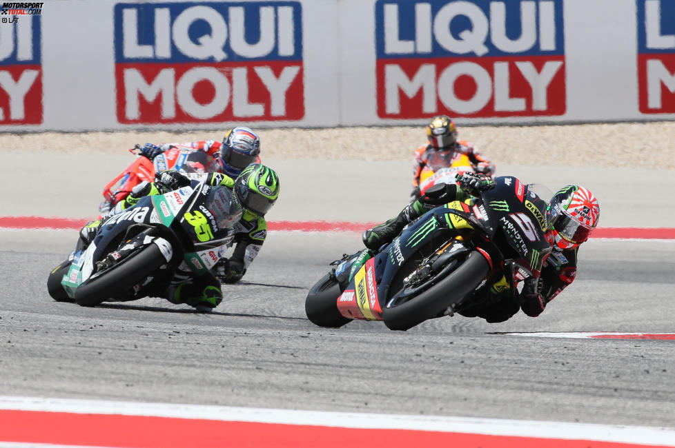 Johann Zarco (Tech 3) und Cal Crutchlow () 