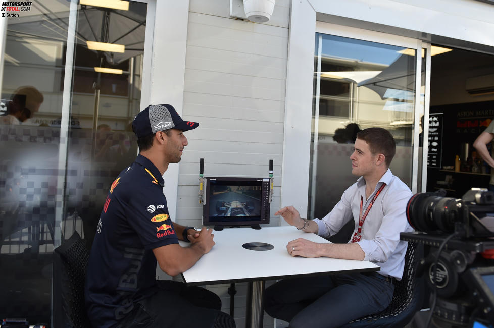 Daniel Ricciardo (Red Bull) und Paul di Resta 