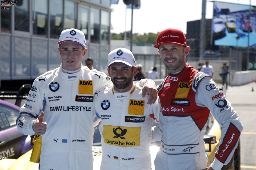 Timo Glock (RMG-BMW) und Joel Eriksson (RBM-BMW) 