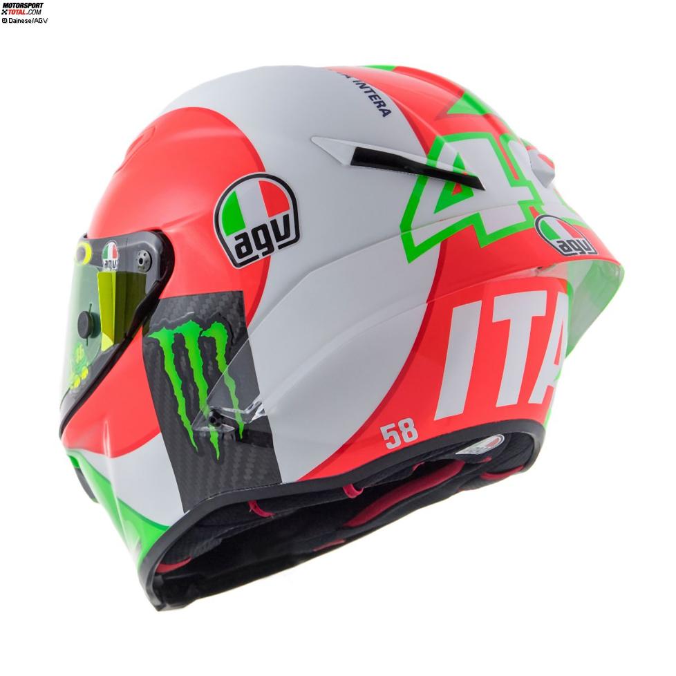 Der Mugello-Helm 2018 von Valentino Rossi