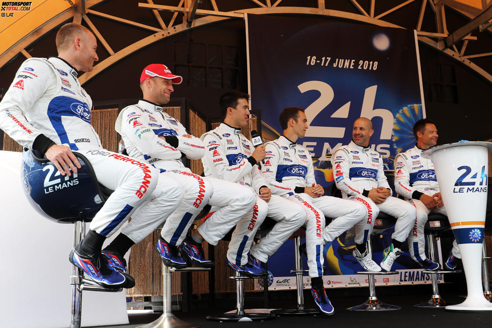 Olivier Pla (Ford), Billy Johnson, Andy Priaulx (Ford) und Harry Tincknell (Ford) 
