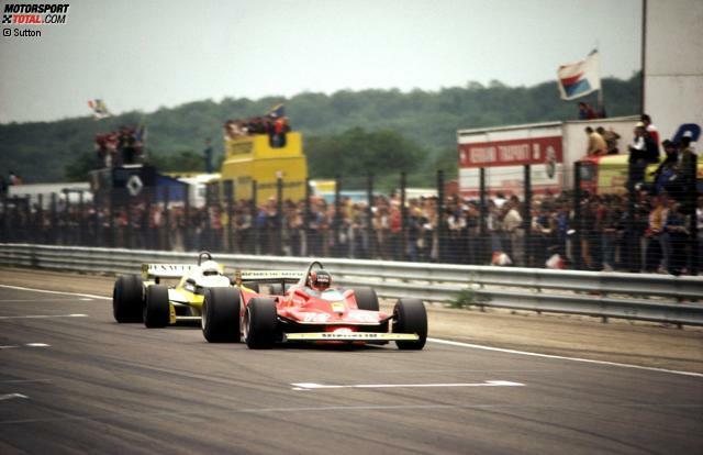 Der für viele größte Zweikampf der Formel-1-Geschichte: Villeneuve gegen Arnoux. Es ist nur einer von vielen großenartigen Momenten, die die Königsklasse in Frankreich erlebt ... Der für viele größte Zweikampf der Formel-1-Geschichte: Villeneuve gegen Arnoux. Es ist nur einer von vielen großenartigen Momenten, die die Königsklasse in Frankreich erlebt ...