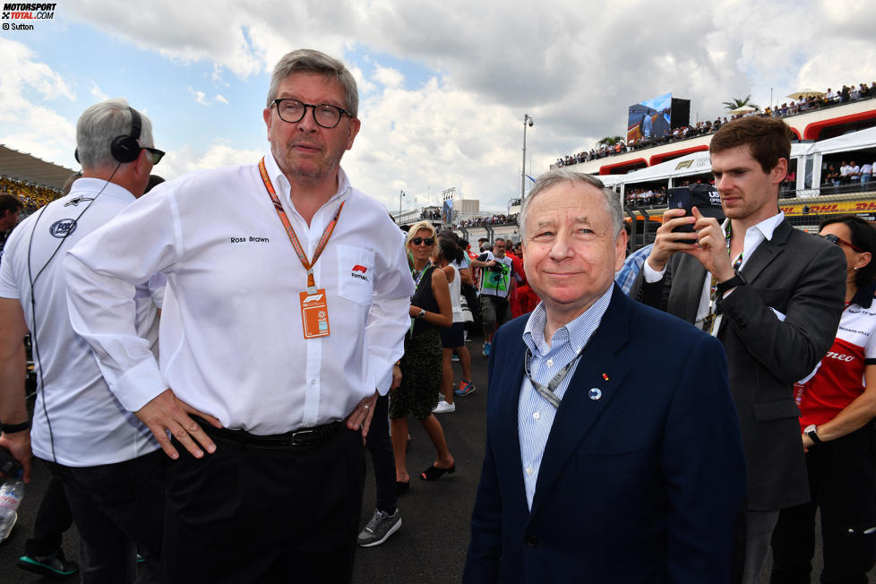 Ross Brawn und Jean Todt 