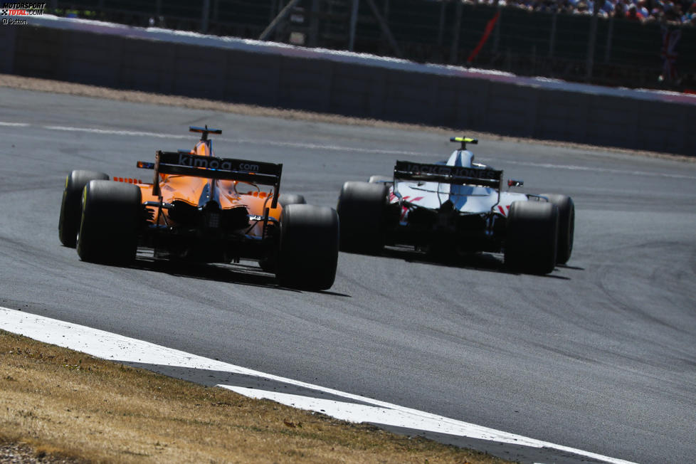 Fernando Alonso (McLaren) und Kevin Magnussen (Haas) 