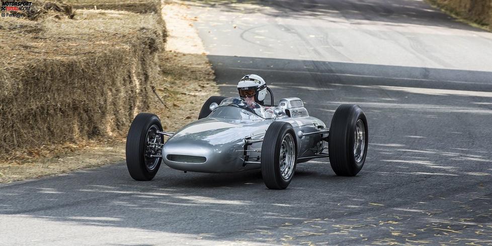 Goodwood Festival of Speed 2018: Porsche 804 Formel 1 (1962), Richard Attwood