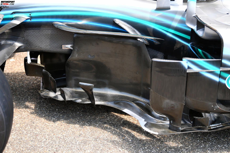 Bargeboard des Mercedes