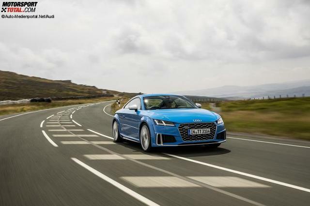 Audi TTS auf der Isle of Man