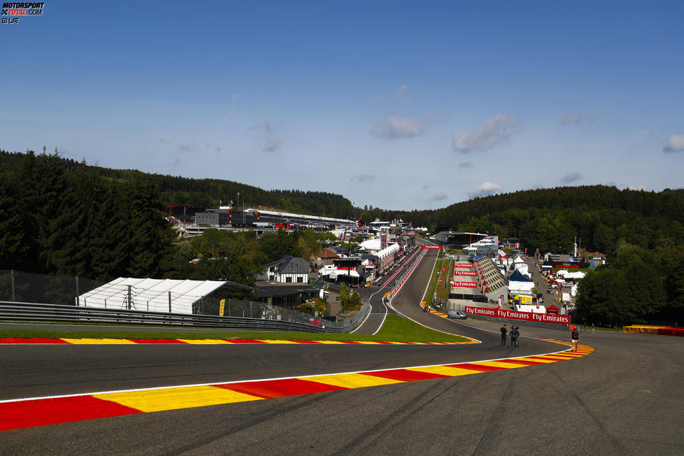 Die berühmte Eau Rouge