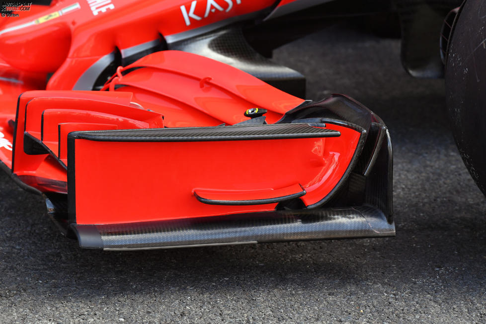 Frontflügel von Ferrari