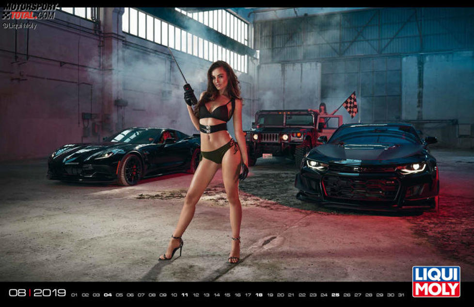 Liqui Moly Girls Kalender 2019 - August