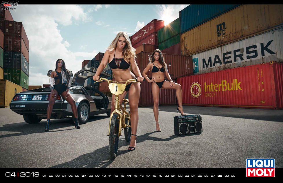 Liqui Moly Girls Kalender 2019 - April