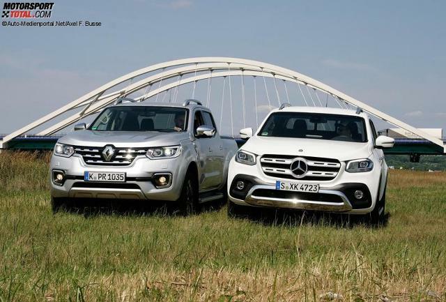 Mercedes X-Klasse vs. Renault Alaskan 2018