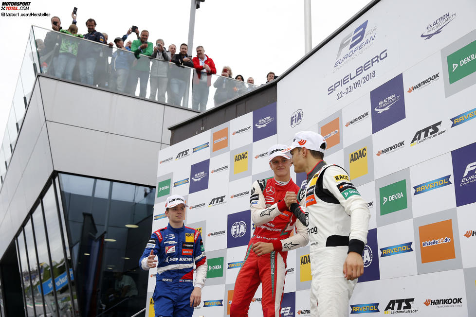 Mick Schumacher und Alex Palou 