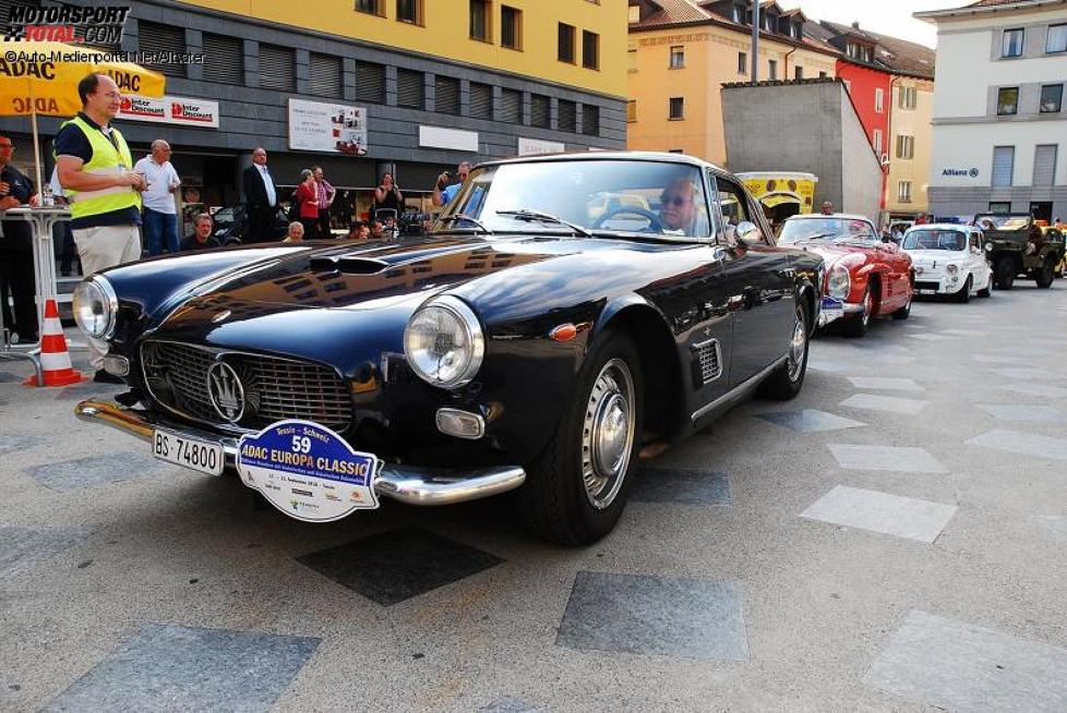 ADAC Europa Classic 2018: Maserati 3500 GT Coupé (Tipo AM 101) von 1962