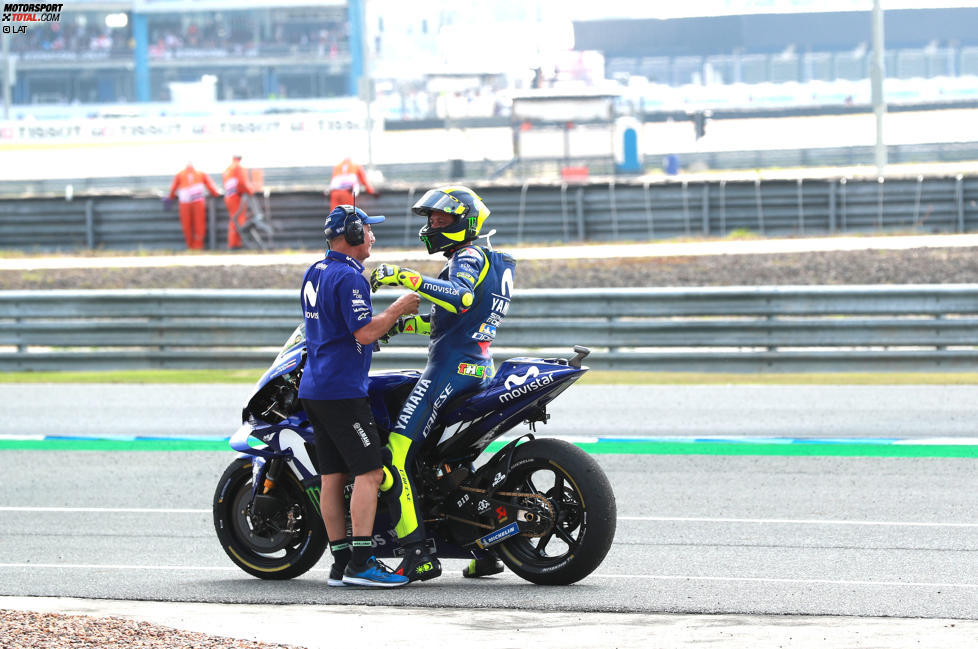 Valentino Rossi und Luca Cadalora