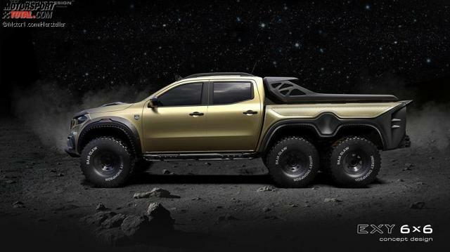 Mercedes-Benz X-Klasse Exy 6x6 Konzept von Carlex Design Mercedes-Benz X-Klasse Exy 6x6 Konzept von Carlex Design