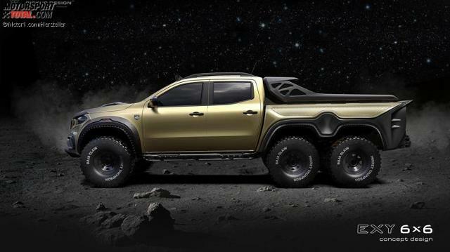 Mercedes-Benz X-Klasse Exy 6x6 Konzept von Carlex Design