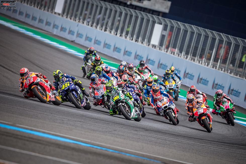 MotoGP-Start in Thailand