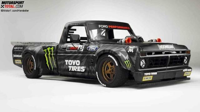 Ken Blocks F 150 Hoonitruck Mit Ford Gt Motor 928 Ps Und Anhangerkupplung