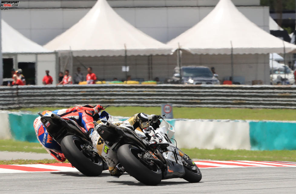 Jack Miller (Pramac) und Alvaro Bautista (Angel Nieto) 