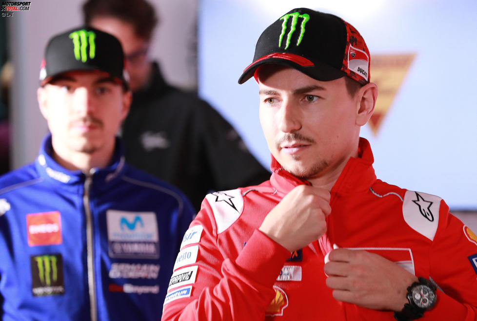 Jorge Lorenzo (Ducati) und Maverick Vinales (Yamaha) 