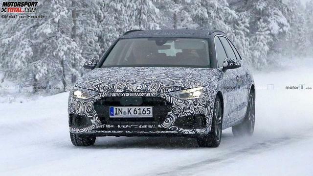 Audi A4 Avant 2019 Erster Erlkonig Versteckt Gravierende