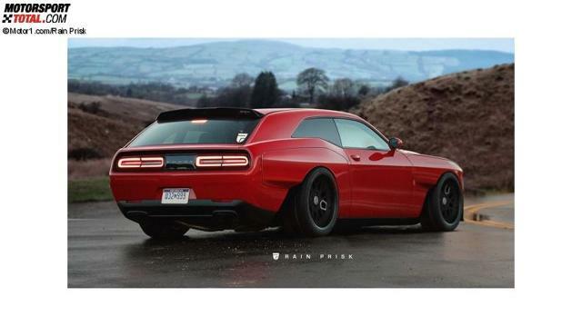 Dodge Challenger SRT Demon Kombi Rendering