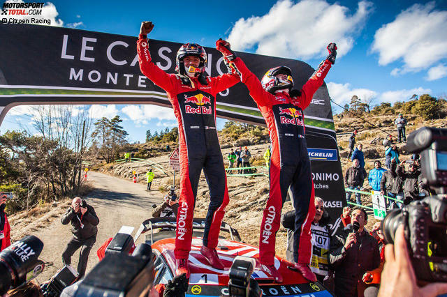Sebastien Ogier gewinnt zum sechsten Mal in Folge die Rallye Monte Carlo. Die besten Fotos vom WRC-Saisonauftakt zeigt unsere Fotostrecke