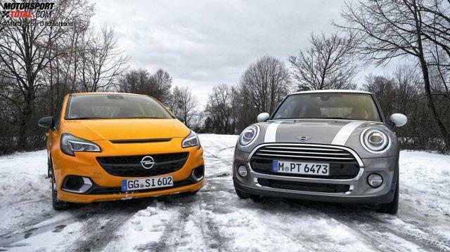 Mini Cooper vs. Opel Corsa GSi