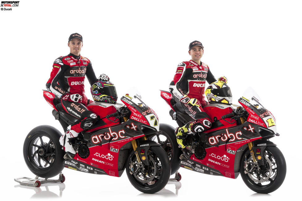 Chaz Davies und Alvaro Bautista 