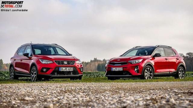 Vergleich Kia Stonic vs. Seat Arona 2019