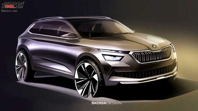 Skoda Kamiq 2019 Skizze