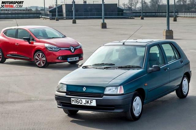 Renault Clio I und Clio IV