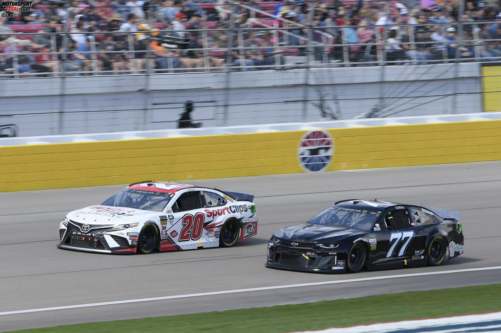 Erik Jones (Gibbs), und Reed Sorenson 