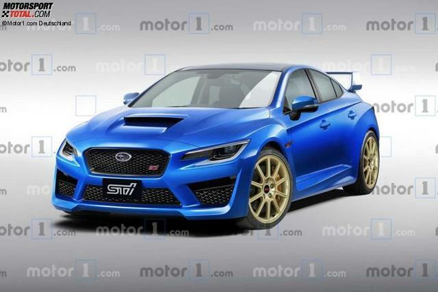 Subaru WRX STi 2020 Rendering von Motor1.com