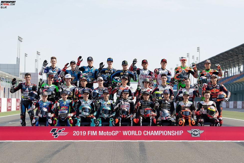 Moto3 Klassenfoto 2019