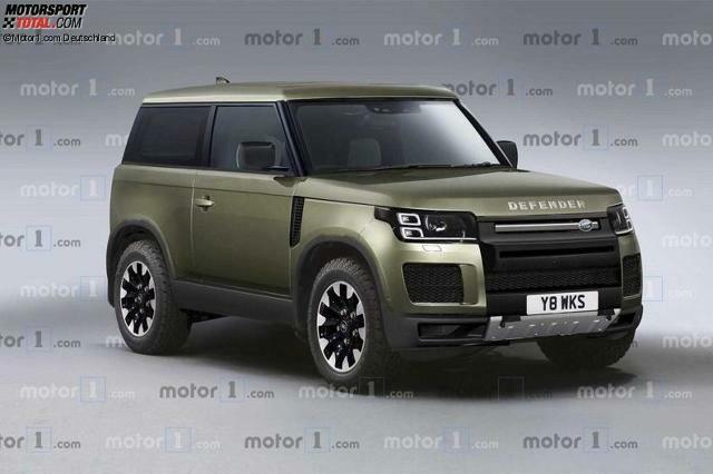 Land Rover Defender 2020 als Motor1.com-Rendering