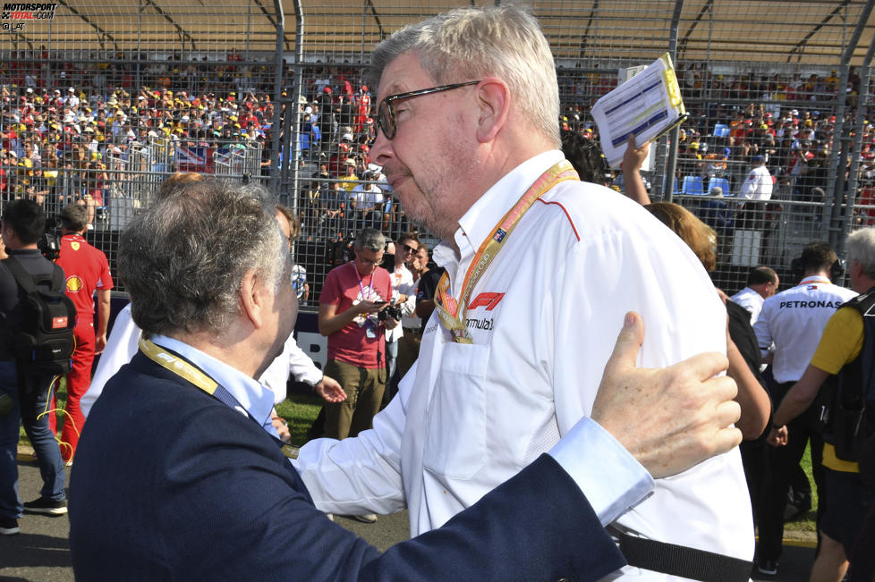 Jean Todt und Ross Brawn 