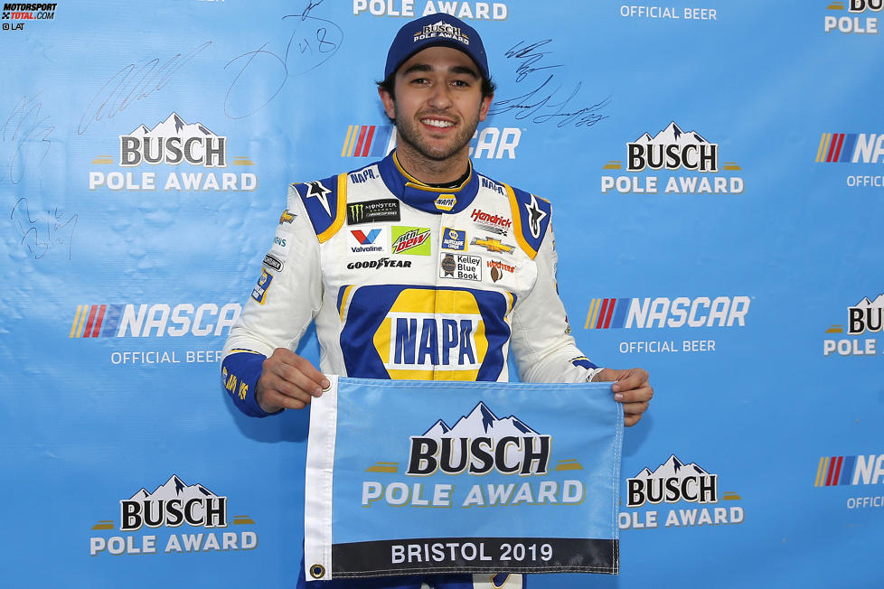 Polesitter Chase Elliott (Hendrick) 