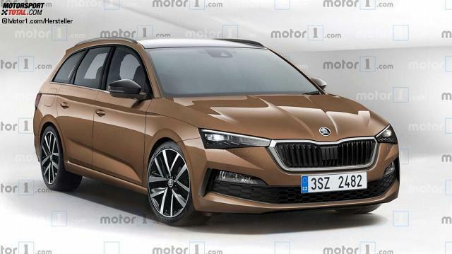 Skoda Octavia 2020 Rendering