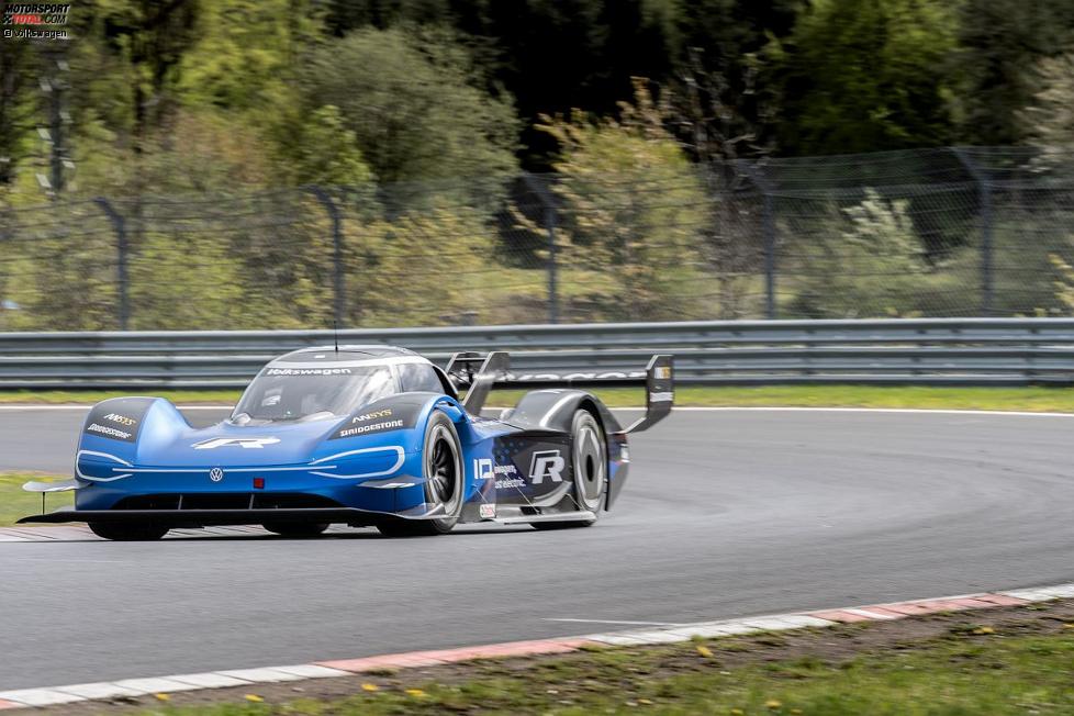 Volkswagen testet den ID.R auf der Nürburgring Nordschleife