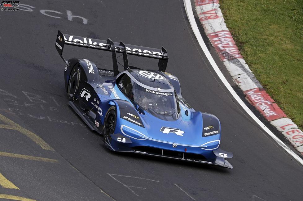 Volkswagen testet den ID.R auf der Nürburgring Nordschleife