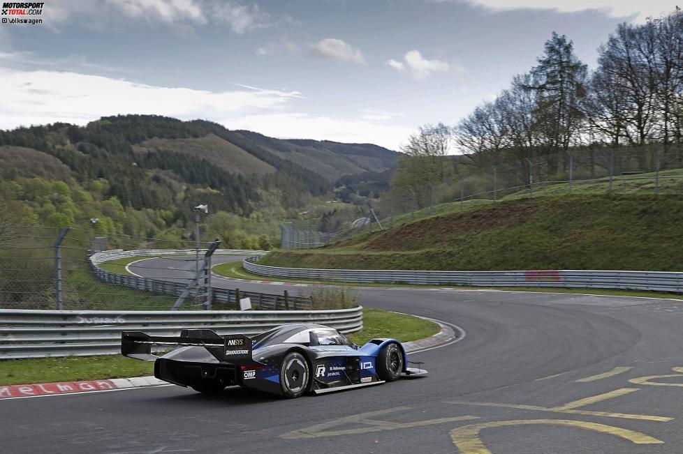 Volkswagen testet den ID.R auf der Nürburgring Nordschleife