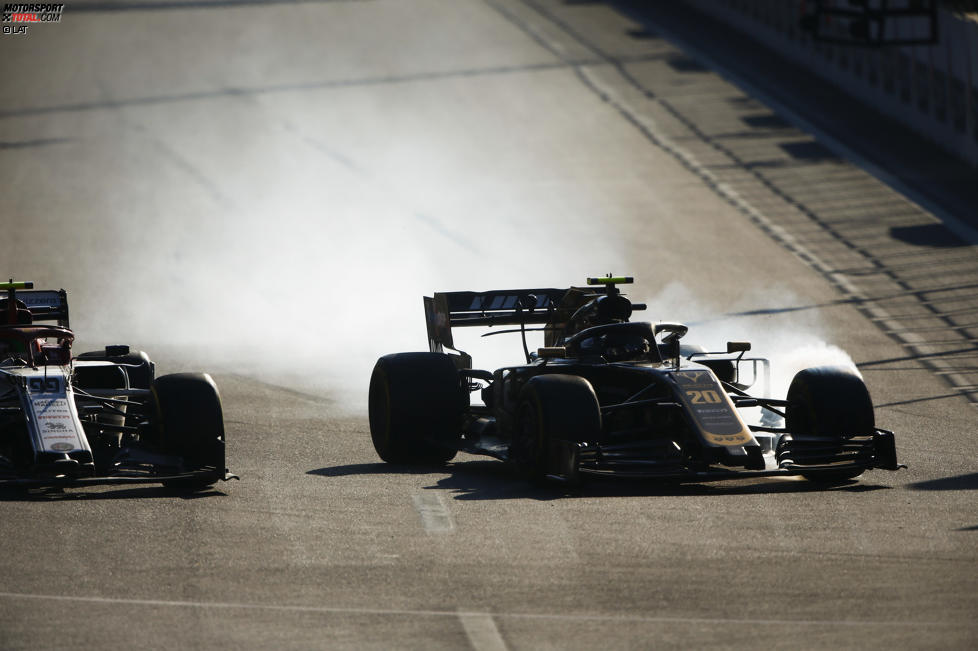 Kevin Magnussen (Haas) und Antonio Giovinazzi (Alfa Romeo) 